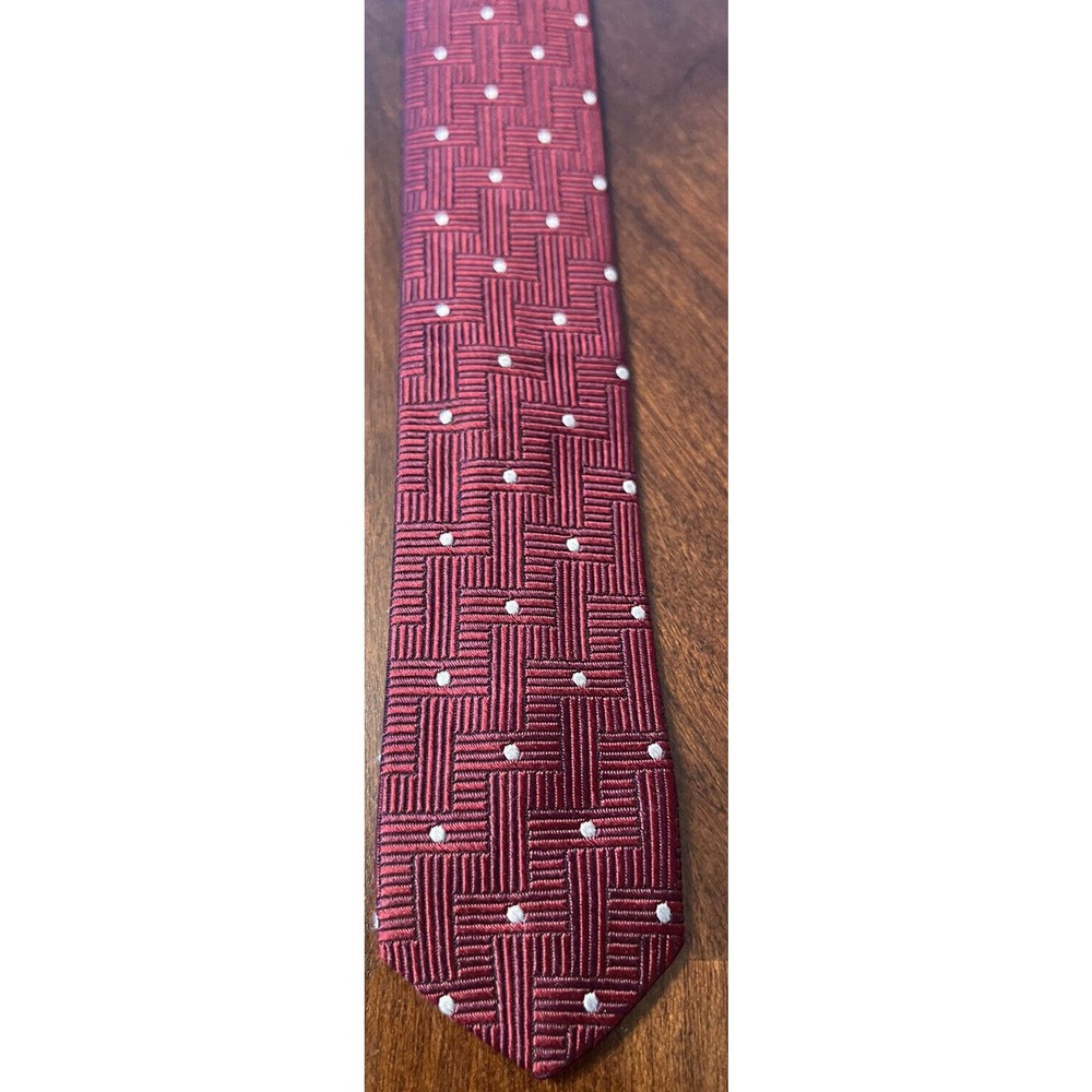 Stafford Executive, 100 Imported Silk, Made In Usa, Men’s Neck Tie - Picture 6 of 9